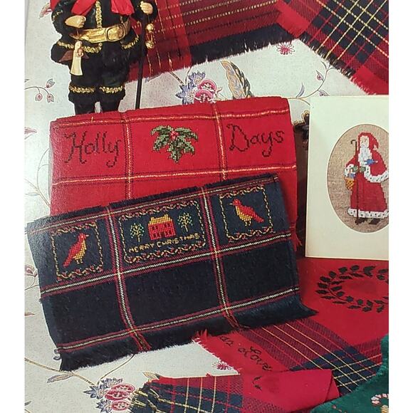 Country Cross Stitch All Through The House Christmas Santa, Sleigh Patterns - Picture 3 of 5